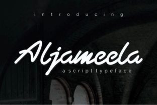 Aljameela: A Handwritten Typeface That Elevates Editorial Design