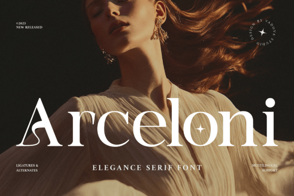 Arceloni Font Review: A Serif Typeface for Sophisticated Campaigns