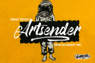 Artsender: A Handwritten Font with Personality for Editorial Design