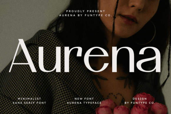 Aurena: A Modern Typeface for Bold Handmade Creations