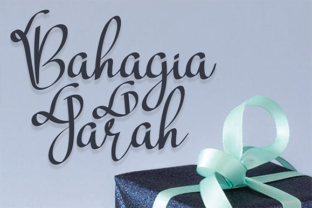 Bahagia Jarah Font: A Playful Typeface for Real Business Branding