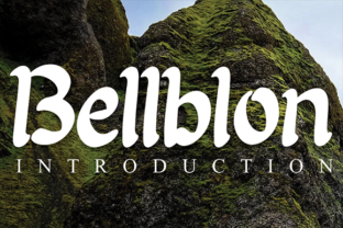 Bellblon Font: A Playful Typeface for Real Branding Projects