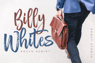 Billy Whites Font: A Playful Script for Your Brand's Digital Canvas