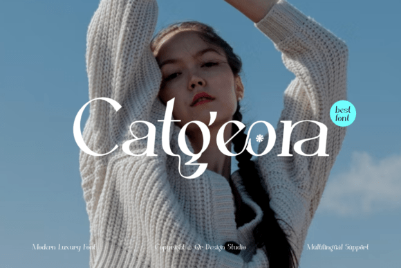 Catgeora Font: A Display Typeface That Elevates Digital Branding