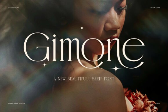 Gimone Typeface: A Warm and Refined Font for Campaign Design