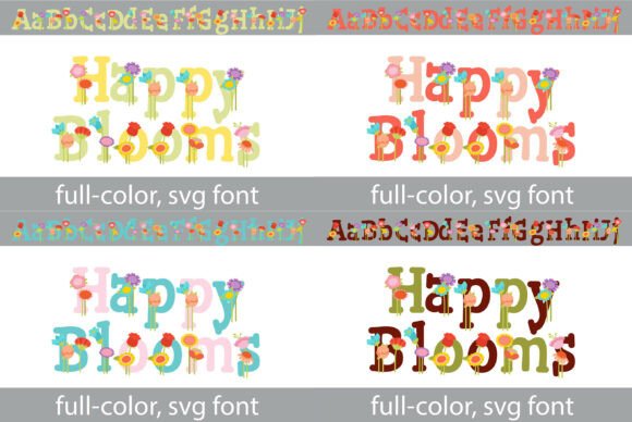 Happy Blooms Font Review: A Whimsical Typeface for Creative Brands