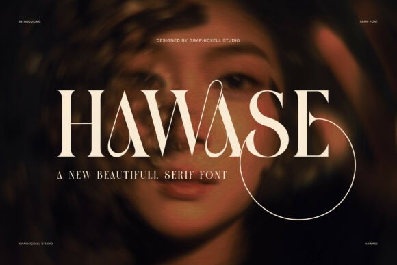 Hawase Font: A Stylish Serif Typeface for Editorial Design