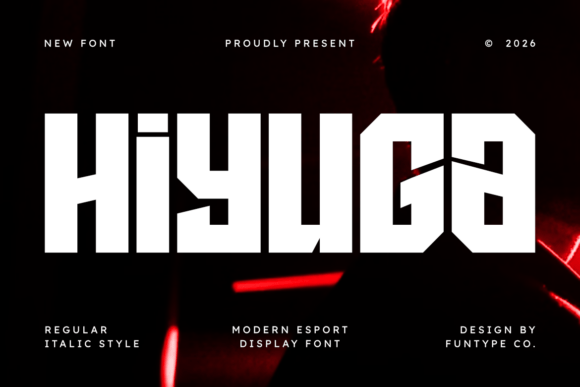 Hiyuga Font: A Bold Typeface for Modern Web Design