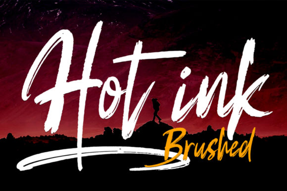 Hot Ink Font: A Creative Typeface for Editorial Design