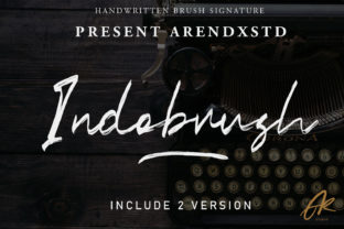 Indobrush: A Handwritten Font That Brings Your Crafts to Life