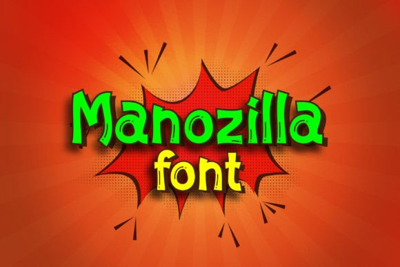 Manozilla Typeface Review: Whimsical Decorative Fonts for Editorial Design