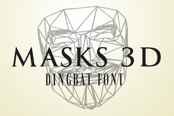 Masks 3D: A Bold Typeface for Modern Web Design
