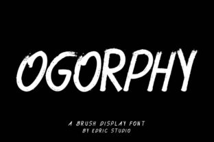 Ogorphy: A Handwritten Font for Editorial Creativity