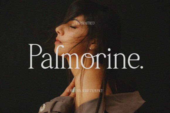 Palmorine: A Modern Serif Typeface for Digital Design