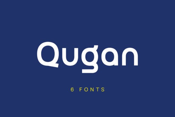 Qugan Font: A Modern Typeface for Editorial Elegance