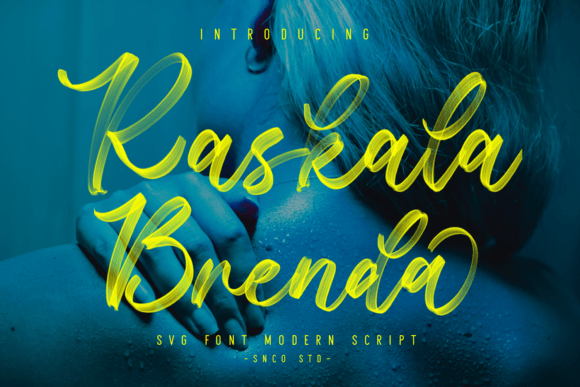 Raskala Brenda: A Handwritten Typeface for Authentic Branding
