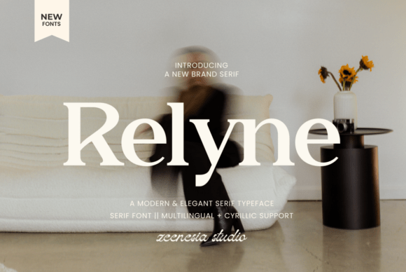 Relyne: A Typeface That Elevates Your Editorial Design