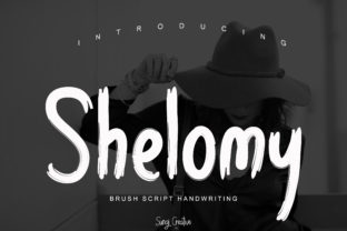 Shelomy: A Handwritten Font That Brings Charm to Your Craft Projects
