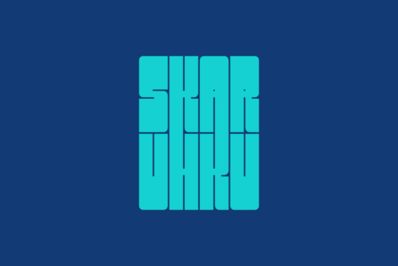 Skaruhku Font: A Bold Typeface for Crafting Impactful Designs