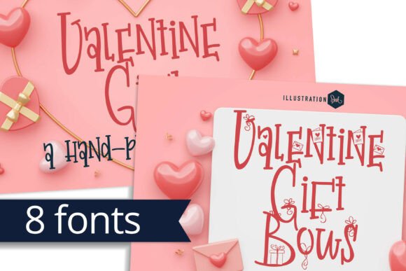 Valentine Gift Bows Typeface: A Designer’s Review for Small Business Branding