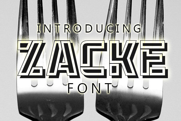 Zacke: A Display Font That Elevates Brand Identity