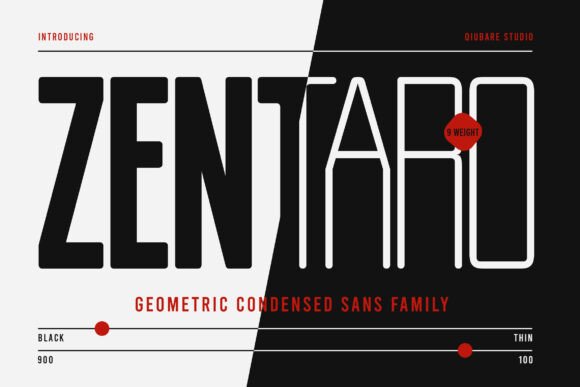 Zentaro Font: A Modern Typeface for Digital Designers